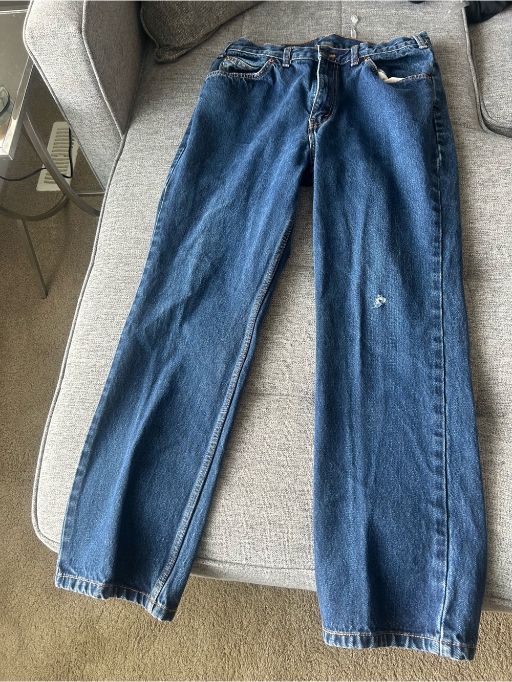 Vintage/Y2K Orange Tab Levi Jeans
